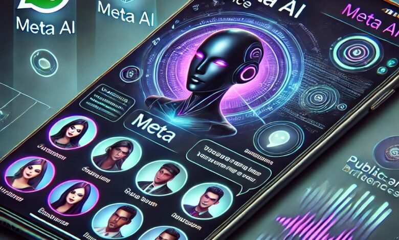 تخصيص الأصوات المستخدمة في محادثات Meta AI داخل واتساب