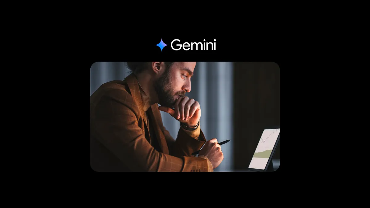 واجهة تطبيق Gemini تعرض ميزة البحث العميق في Gemini لإجراء أبحاث متكاملة بسرعة وكفاءة.