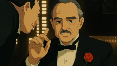 مثال لنتيجة تحويل الصور إلى Studio Ghibli باستخدام شات جي بي تي
